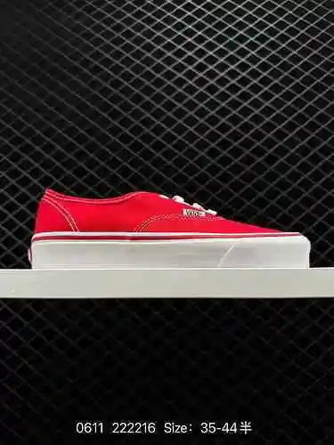 Zapatillas Vans VAULT OG Authentic LX All White Contrast Low Top Canvas para hombre y mujer VNA45JJV
