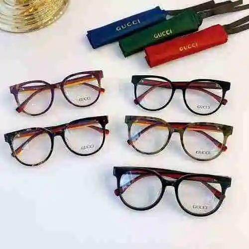 1980 Lente para miopía Gucci Nuevo modelo GUCCI (se puede equipar con miopía) Montura de gafas óptic