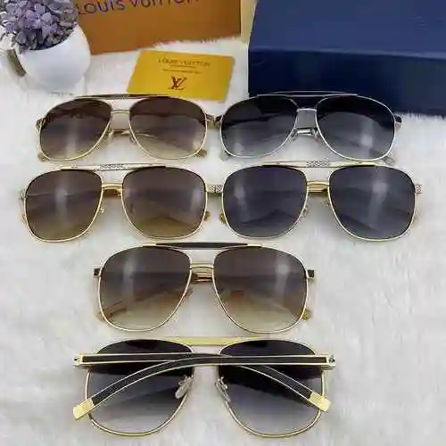 3060LV Gafas LOUIS VUITTO * Louis Vuitton Nueva llegada Marco de metal galvanizado premium [Fresco] 