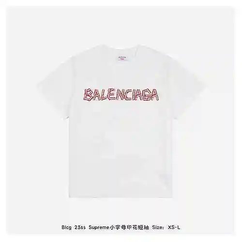 Blcg 23ss Supreme Manga Corta Estampada Letra Pequeña</span>