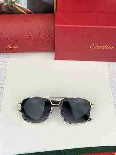 1890 Gafas Cartier [Cartie * Cartier] nuevos polarizadores para hombre enviados polarizadores HD Pol