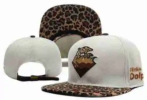 Correa trasera con estampado de leopardo y delfín rosa