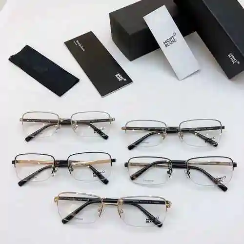 36 millones de gafas para miopía Montblanc Titanio puro TITANIO ultraligeras Nuevo pedido original [