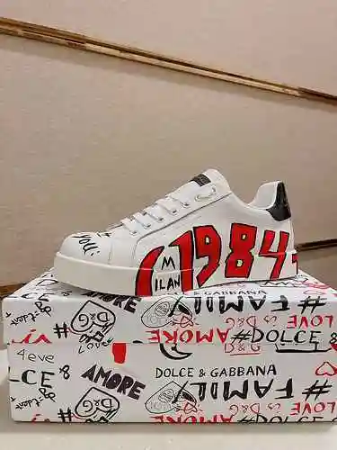 Dolce&Gabbana Código de estilo de pareja: 0517C30 Talla: 35-44 (personalizable para 45 sin devol