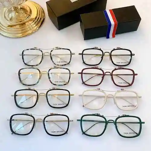 3330 Gafas Brownie THOM BROWNE Envío a todo color ~ Sam Brownie Alta calidad TBS816 Tamaño cuadrado: