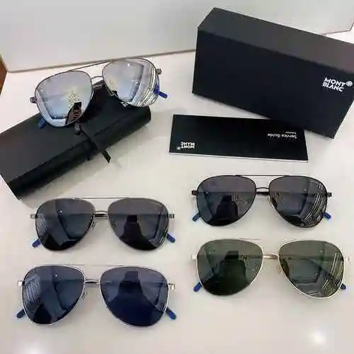 324 Gafas de sol Montblanc Estilo de venta caliente Montblanc MB103 Toad Mirror Gafas de sol para ho