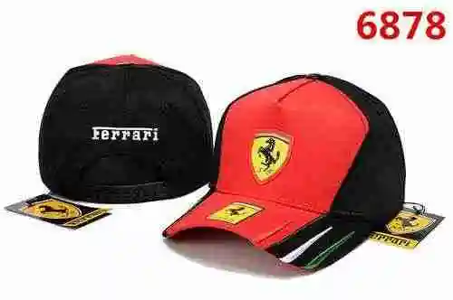 5.22 Actualización puntual Ferrari Hat A Goods Net Hat Hat Tela de algodón de alta calidad