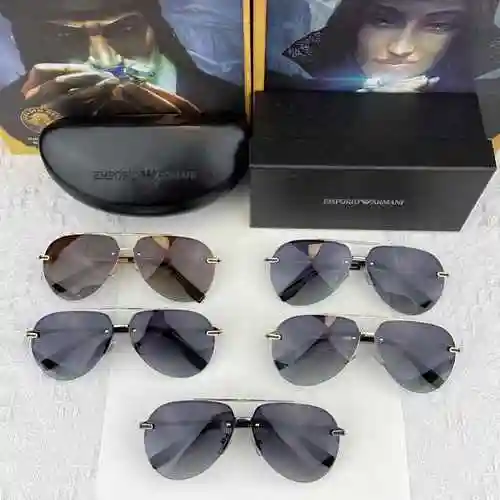 1890 Gafas de sol Armani [EA Armani] Gafas de sol polarizadas para hombre, lentes polarizadas de alt