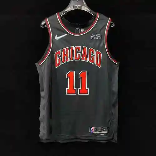 AU Player Edition 18-19 Bull Announcement Edition Negro 8 Raven 11 Drozan Jersey bordado Personaliza