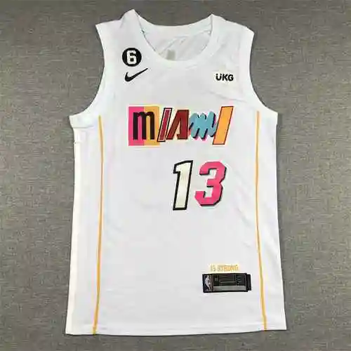 Heat 13 Adebayor 22-23 Temporada City Edition Blanco
