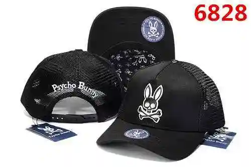 5.3 Actualización puntual PsychoBunny A Goods Net Hat Hat Tela de algodón de alta calidad