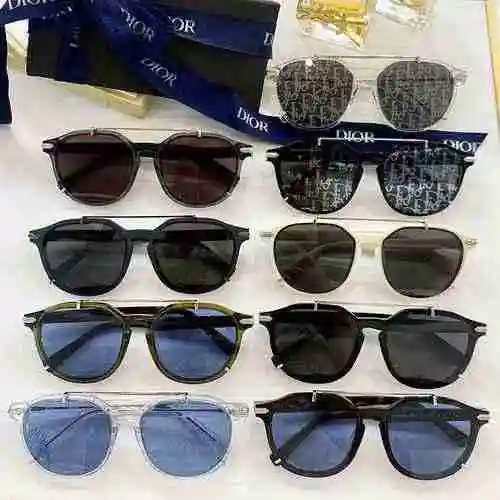 P3510 Gafas Dior La última serie BlackSuit RI para hombre boutique estilo póster de Diro se envía co