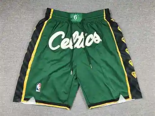 Pantalones de bolsillo 23 Celtic Green City Pantalones de baloncesto