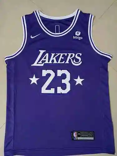 Camiseta Lakers 23 James Purple 22-23 Temporada City Edition