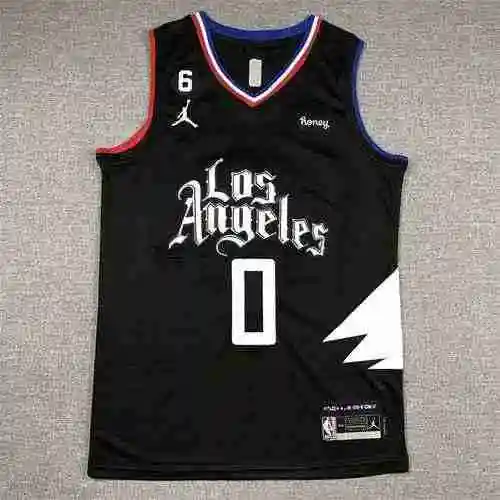 Clippers 0 Russell Westbrook 23 Edición de anuncio de temporada Negro