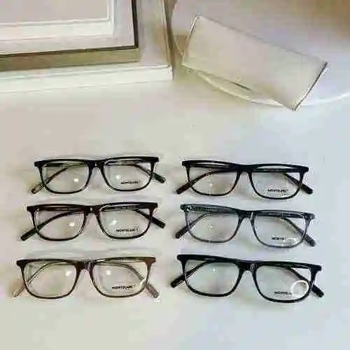 Gafas Montblanc [MONTBLANC] Montblanc MB0012OA, estilo minimalista para hombres de caja pequeña, pue