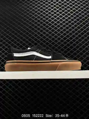 Zapatos de tela Vans Old Skool Raw Rubber Sole Pro Classic La suela de goma cruda combinada con gamu