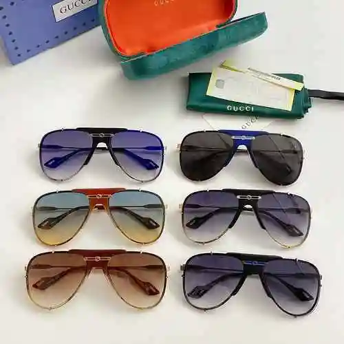 2790 Gafas de sol Gucci GUCC * Gucci Modelo: GG0739 Gafas de sol de tecnología avanzada ¡La cara de 