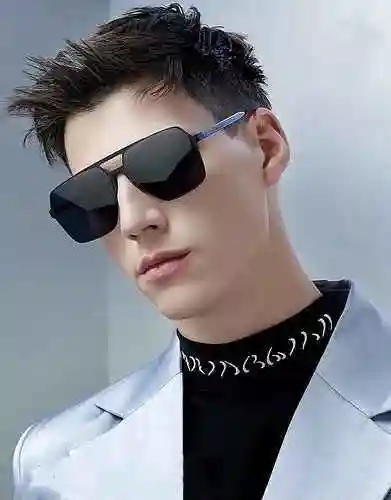 2610 Gafas de sol polarizadas piloto coloridas para hombre GUCCI Material: nailon de alta definición