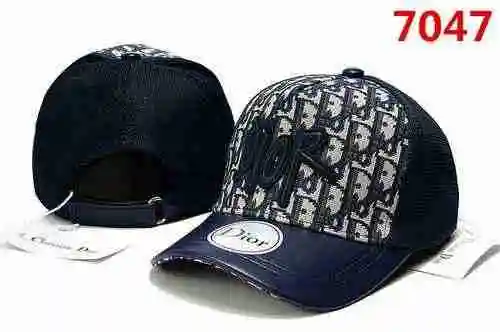 6.6 Actualización puntual Sombrero DIOR A, sombrero de malla totalmente de algodón, tela de algodón 