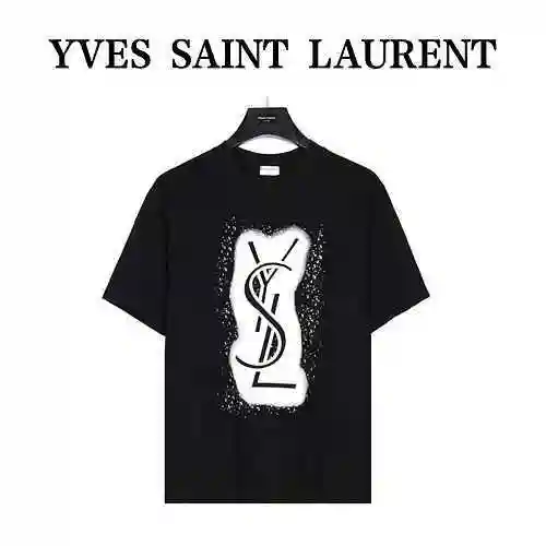 Camiseta Saint Lauren Paris/Saint Laurent 23ss Obsidian Starry Sky Manga Corta</span>