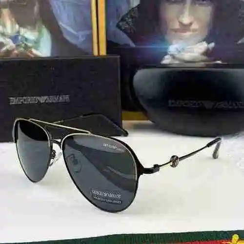 1890 Anima Glasses [EA Armani] Gafas de sol polarizadas para hombre Lentes polarizadas de alta defin