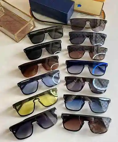2610LV Gafas LOUIS VUITTON Louis Vuitton Modelo Z1082 Calidad original Impresión clásica de flores a