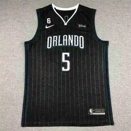 23 Camisetas de baloncesto Magic 5 Banchello Black City Edition