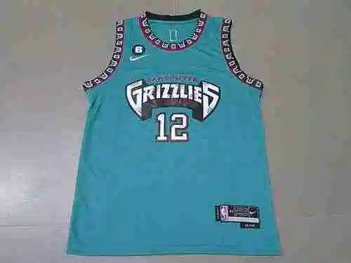 23 Grizzlies 12 Correas de baloncesto Morant Vintage Green 6