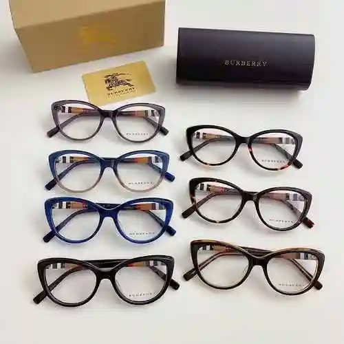 1980 Burberry Gafas de sol Burberry BE2291 TAMAÑO: 53-18-145 Caja Gafas para miopía Montura Rendimie