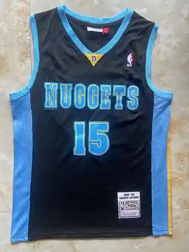 Nuggets 15 Anthony Vintage Azul Profundo