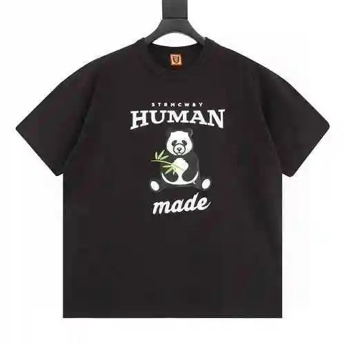 Camiseta de manga corta con estampado de panda HM Human Made Humen Girl</span>