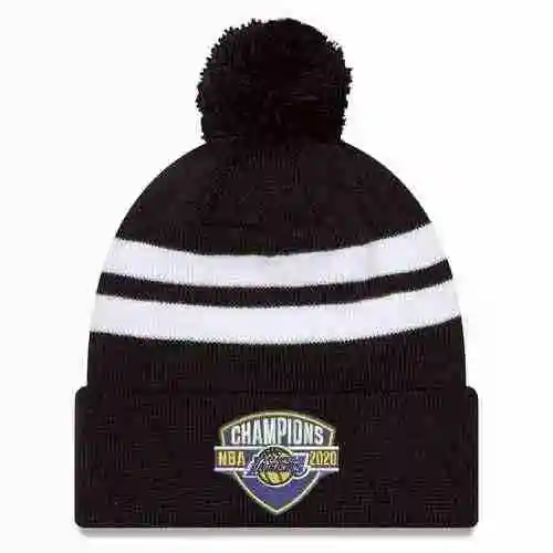 Gorro de punto de los Lakers