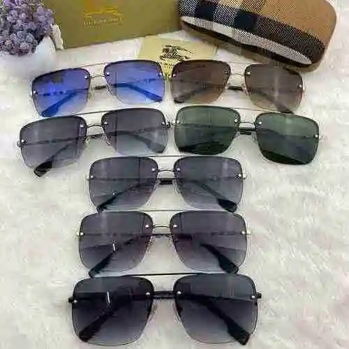 2790 Gafas Burberry Burberry ¡Nueva llegada! Marco de metal galvanizado avanzado [puño] [puño] Moda 