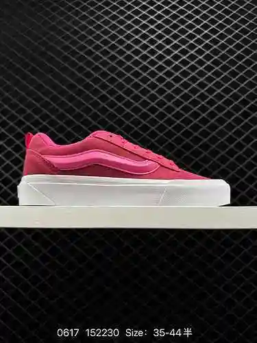 ¡5 zapatos VANS Pitaya de pan rosa súper calientes y grandes! Versión gruesa, logo grande, Pitaya, r