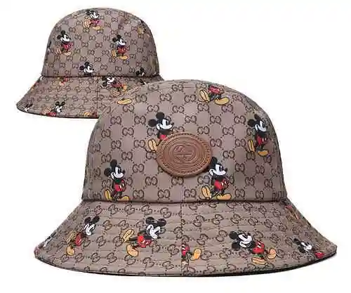 Sombrero Gucci Mickey Bucket de alta calidad.