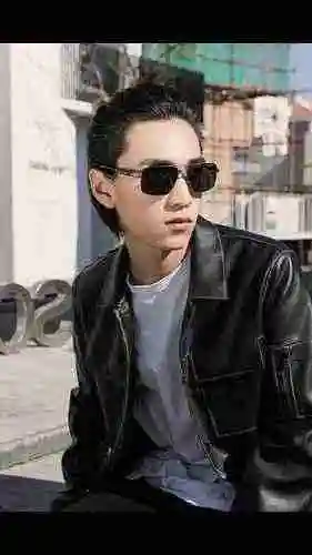 18002021 Gafas de sol Armani Gafas de sol polarizadas de metal con montura grande para hombre Materi