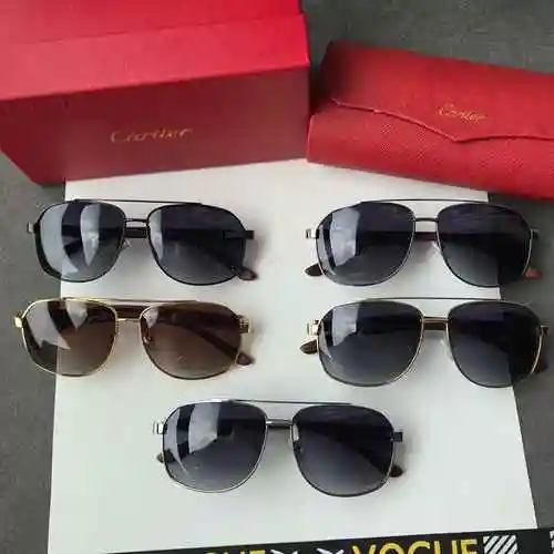 Gafas oscuras Cartier 1980 [Cartier Cartier] Ca0923 Gafas oscuras polarizadas para hombre Revestimie