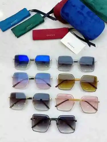 2520 Gafas de sol Gucci [GUCCI] Gucci GG0860 Los bordes con corte de diamante son adecuados para var