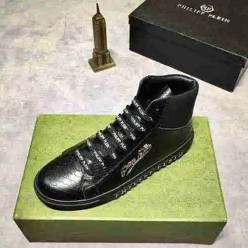 1350251pp Zapato casual de caña alta para hombre 38-44