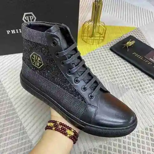 1647240PHILIPHILIPP PLEIN PLEIN Zapatos de hombre de moda High Bang 38-44
