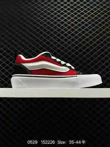 3 Vans Oficial Knu Skool Té con leche Reductor de edad Universidad Fengsheng Suela de goma Zapatos d