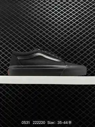 Vans Old Skool" Triple/Black" Colección Classic Old Julian Zapatos de tabla deportivos cas