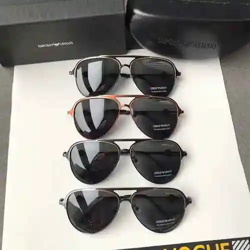 Gafas de sol Armani 1980] Gafas de sol polarizadas para hombre EA9863, lentes polarizadas de alta de