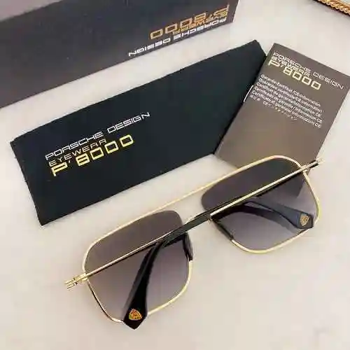3240 Gafas Porsche Cuadradas Porsche Modelo P8903 Material ultraligero con buena resistencia a la pr
