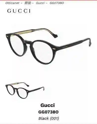 2790 Gafas Gucci GUCC * Sitio web oficial Última placa Marco de anteojos Original Alta calidad Cada 