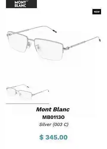 3330 Gafas Montblanc MONT BLANC Montblanc modelo: MB0113O tamaño: 56 piezas 18-145 sitio web oficial
