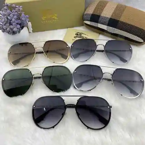 2790 Gafas Burberry Burberry ¡Nueva llegada! Marco de metal galvanizado avanzado [puño] [puño] Moda 