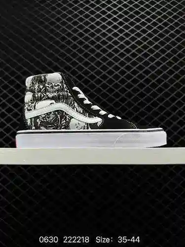 9 VANS/Vans Correct Original Oficial Nuevo Color, Vans Vans Sk8 Hi Slim Classic High Top Canvas Casu