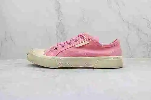 B70 | Soporte lanzamiento en tienda OK Versión original desgastada Balenciaga lona media fregona alt